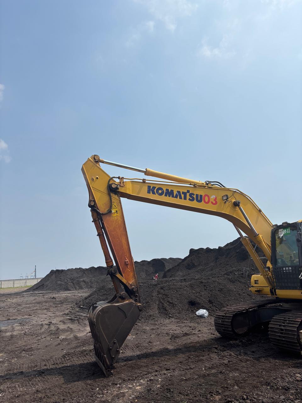 Palm Kernel Shell Stockpile